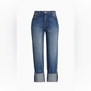 L'AGENCE Leighton Cuffed Stovepipe Jeans